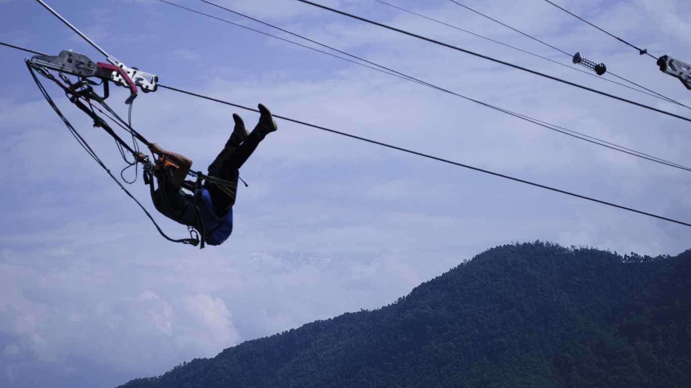 Zip Line in Dhulikhel