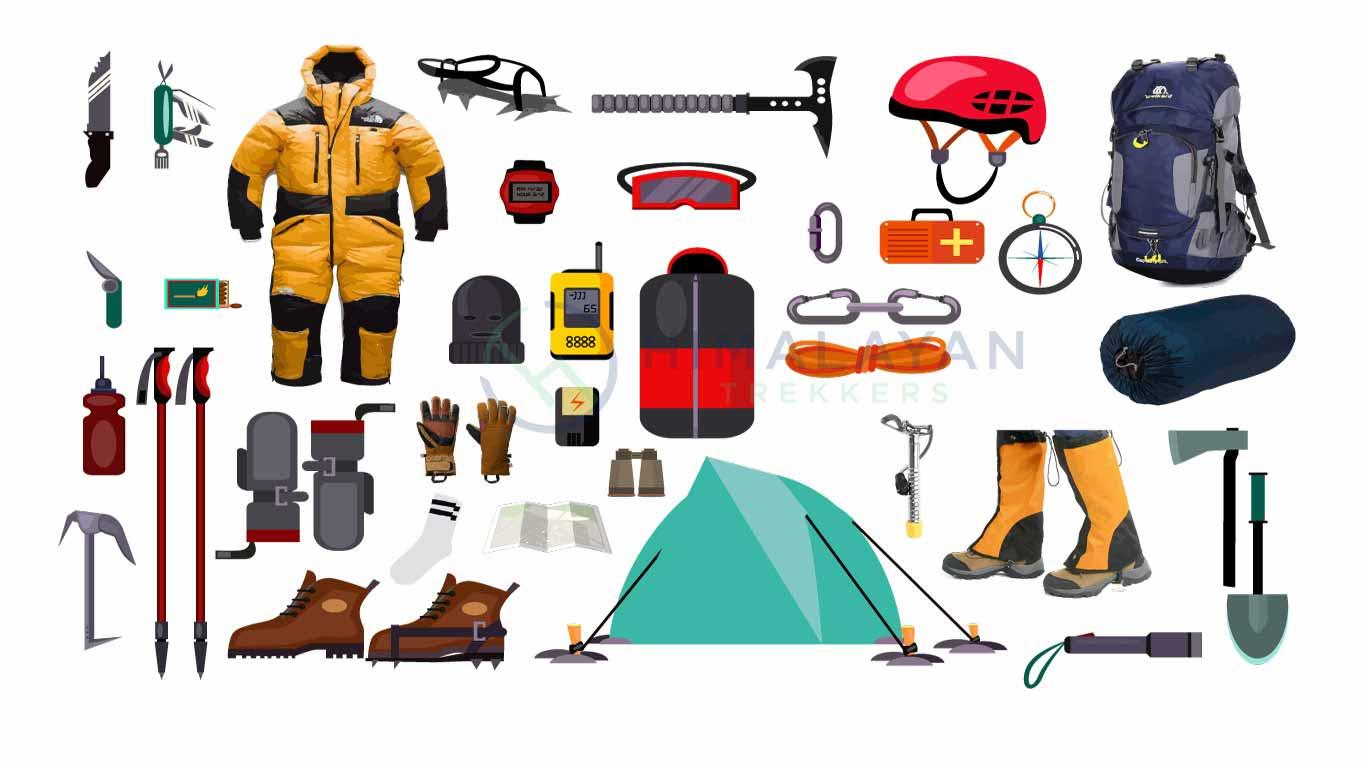 Mountain Peak Climbing Gear List