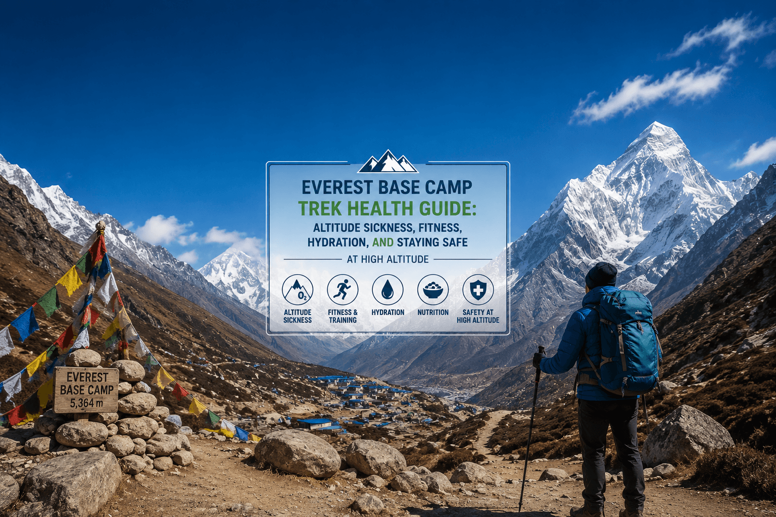 Everest Base Camp Trek Health Guide: Altitude Sickness, Fitness, Hydration, and Staying Safe at High Altitude