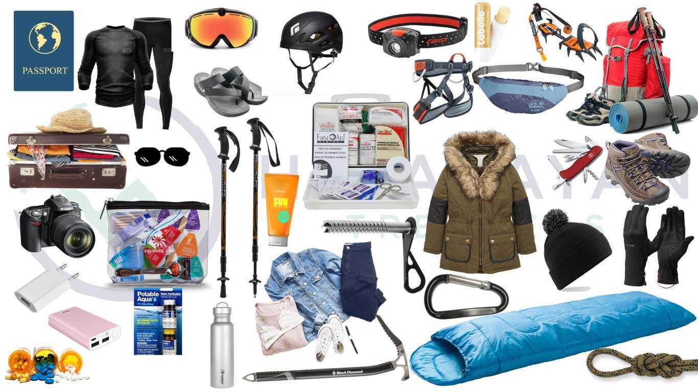 Packing List For Nepal Bhutan Tibet Tour