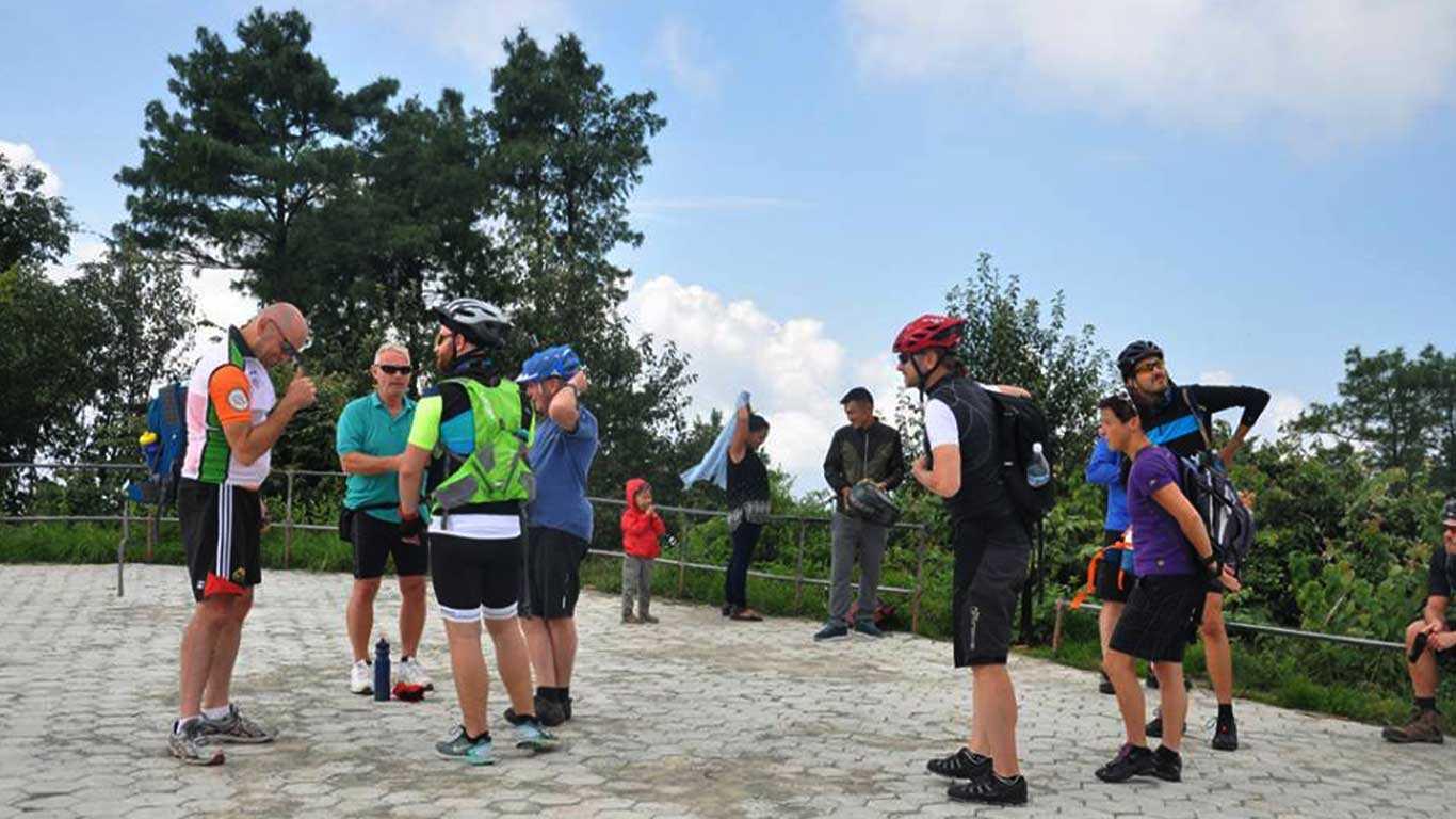 Mountain Biking Around Kathmandu