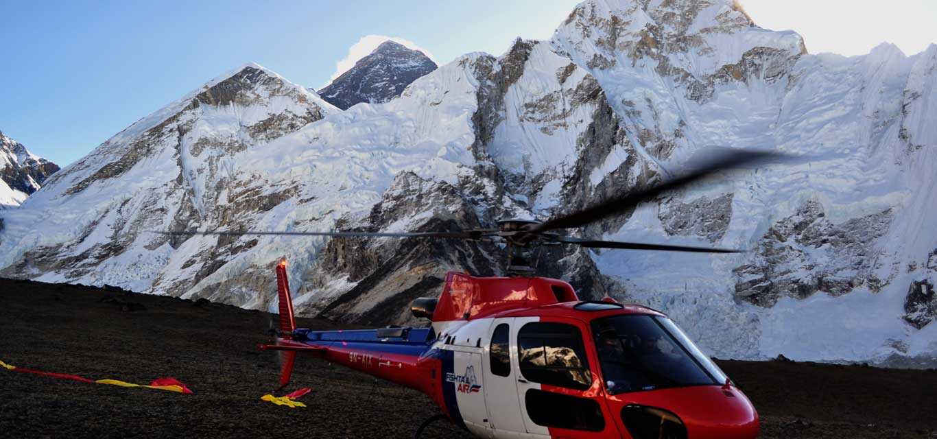 Helicopter Tours in Everest Region Nepal